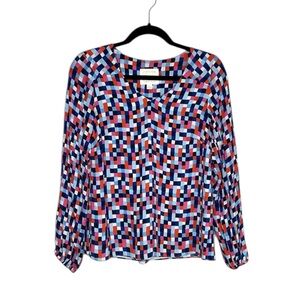 STS Sail to Sable patterned multicolor Top size XS